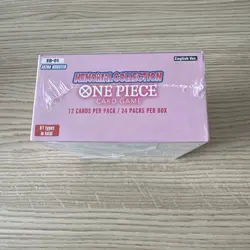 One Piece Card Game (EB-01) Memorial Collection Booster Box SEALED SMALL TEAR - Image 3
