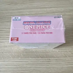 One Piece Card Game (EB-01) Memorial Collection Booster Box SEALED SMALL TEAR - Image 5