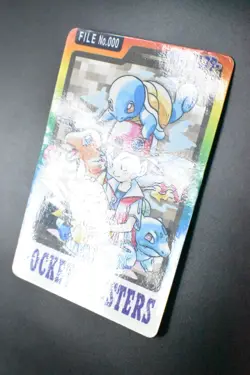 Bandai Starters File 000 Bandai Carddass 1997 Japanese Pokemon Card - Image 4