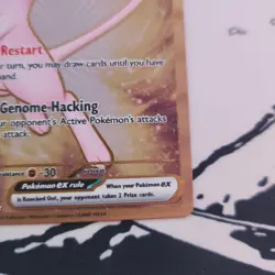 Pokemon Metal Card 151 Promo Gold Mew EX 205/165 MEW EN English - Image 4