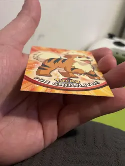 Pokemon Card - Growlithe, Arcanine - Topps - Blue Logo - 2 Card Set - Image 5