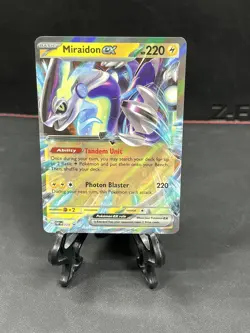 Pokemon Miraidon EX SVP028 + Koraidon EX SVP029 Black Star Promo Cards NM - Image 3