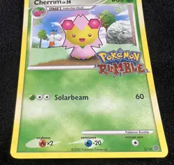 Cherrim 2/16 RUMBLE Pokemon Card Stamped - LP - Image 2