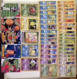 Vintage Pokemon Card Lot Of 37 1st Editions, Rares, Topps, Various Sets 1999 - Image 2
