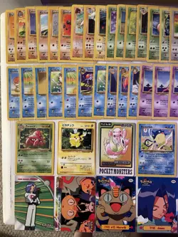 Vintage Pokemon Card Lot Of 37 1st Editions, Rares, Topps, Various Sets 1999 - Image 3