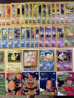 Vintage Pokemon Card Lot Of 37 1st Editions, Rares, Topps, Various Sets 1999 - Image 4