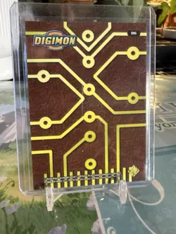 Digimon - Elecmon D6 - Foil Chase Card - Upper Deck 2000 NM US Seller HTF Rare - Image 2