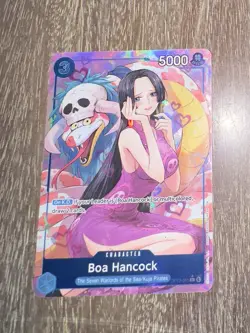Boa Hancock (Alt Art) OP13-051 R Carrying on His Will ONE PIECE Card ENGLISH NM - Image 1