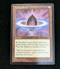 Lotus Petal x1 - Tempest - LP - MTG - English - Image 1