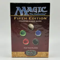 5th Edition 2 Player Starter Deck MTG Magic with Bonus Booster Pack Fifth Sealed - Image 1
