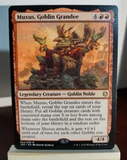 MTG Muxus Goblin Grandee Jumpstart LP X1 Magic The Gathering - Image 1