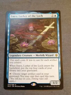 Emry, Lurker of the Loch Throne of Eldraine Regular NM 043/269 - Image 1
