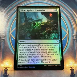 Slime Against Humanity Murders at Karlov Manor M/NM MTG Foil - Image 1