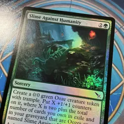 Slime Against Humanity Murders at Karlov Manor M/NM MTG Foil - Image 2