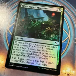 Slime Against Humanity Murders at Karlov Manor M/NM MTG Foil - Image 3