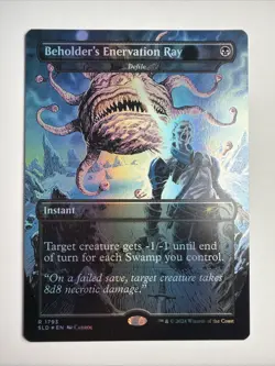 Beholder's Enervation Ray - Defile (Rainbow Foil) Secret Lair Drop Foil - Image 1
