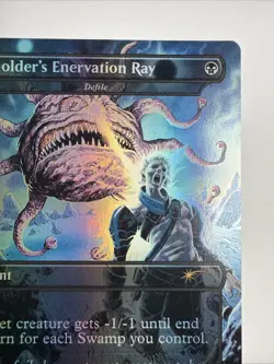 Beholder's Enervation Ray - Defile (Rainbow Foil) Secret Lair Drop Foil - Image 3