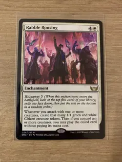 MTG - Rabble Rousing - NM - Image 1