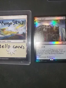 MTG DARK RITUAL FOIL ENGLISH Graphic Novel Promo NM 005 Destroy All Humans - Image 3