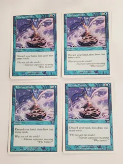 MTG Playset 4x Tolarian Winds (7th Edition/Blue/C) - BGM - Image 1