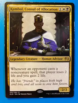 MTG 1x Kambal, Consul of Allocation # 183 Kaldesh Magic the Gathering x1 HP - Image 1