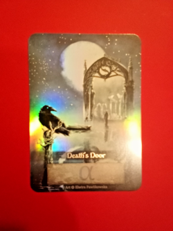 2023 Sorcery Contested Realm Pledge Pack Deaths door holo alpha - Image 1