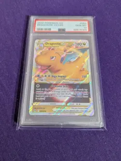 🔥 🔥 🔥 2022 Pokemon Go #050 Dragonite Vstar - PSA 10 🔥 🔥🔥 - Image 1
