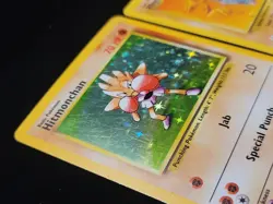 1999 Pokemon Base Set / Jungle Card Lot - Holo Hitmonchan WOTC - Image 2