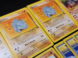 1999 Pokemon Base Set / Jungle Card Lot - Holo Hitmonchan WOTC - Image 3