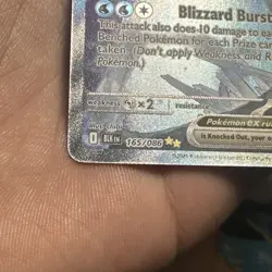 Pokemon TCG Kyurem EX Black Bolt Holo Card 165/086Sv: Black pack fresh💎 - Image 4