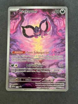 Pokemon Sword & Shield Black Star Promo Pecharunt 129 - Image 1
