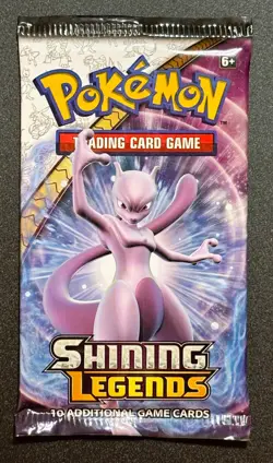Pokemon TCG: Shining Legends Booster Pack- Mewtwo- Sealed! - Image 1