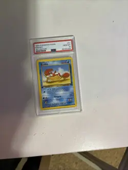 1999 Pokemon Fossil Krabby 1st Edition #51 PSA 10 Gem Mint - Image 1