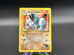 Giovanni's Machoke - 42/132 Gym Challenge - Pokemon TCG - 2000 - Image 1