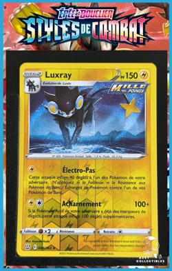 Carte Pokemon Luxray 048/163 Holo Reverse EB5 Styles De Combat FR - Image 1