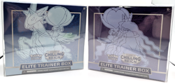 Pokemon Chilling Reign Elite Trainer Box ETB Set New Sealed 2 Cover Arts w/ Case - Image 1