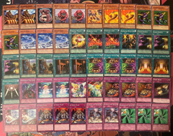 YUGIOH - CLASSIC BURN DECK - CAULDRON OF THE OLD MAN, OJAMA TRIO, DARK ROOM ~ - Image 1