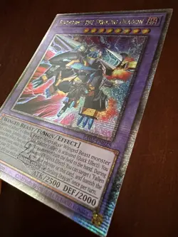 Yu-Gi-Oh Rindbrumm The Striking Dragon RA02-EN025 Quarter Century Rare 1st Ed NM - Image 2