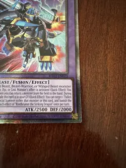 Yu-Gi-Oh Rindbrumm The Striking Dragon RA02-EN025 Quarter Century Rare 1st Ed NM - Image 4