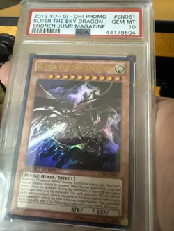 SLIFER THE SKY DRAGON JUMP-EN061 PSA 10 - Image 2