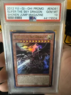 SLIFER THE SKY DRAGON JUMP-EN061 PSA 10 - Image 3