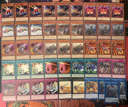 YUGIOH - EARTH MACHINE DECK - INFINITRACK GOLIATH, TRAIN, GUSTAV MAX, CRAB CRANE - Image 1