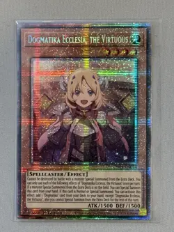CH01-EN014 Dogmatika Ecclesia, the Virtuous Alt Starlight Rare YuGiOh - Image 1