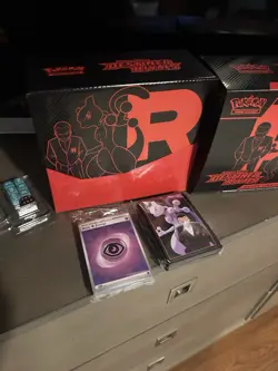 Destined Rivals ETB OPENED Box,accessories SEALED Promo Card Pokemon (No Packs) - Image 1