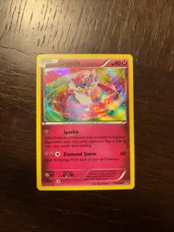 Pokemon TCG Diancie Phantom Forces Holo Rare Card 71/119 Near Mint Condition - Image 1