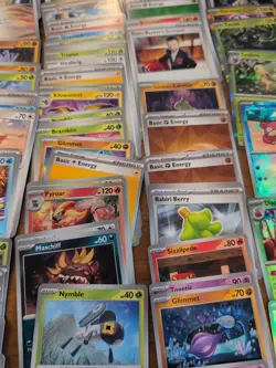 Lot Of 351 Pokemon Cards Holo, Reverse Holo, Bulk, Pokeball - Image 5