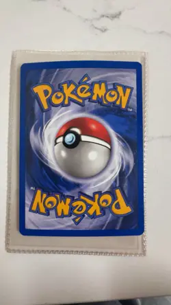 Pokemon TCG Alakazam Base Set Holo Card 1/102 Unlimited Holo Rare - Image 2
