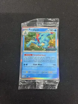 Pokemon Temporal Forces Prerelease Staff Card Promo Pack SEALED - Image 1