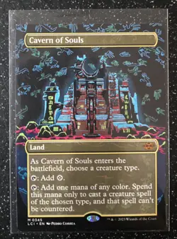 Cavern of Souls (0345) (Borderless) The Lost Caverns of Ixalan Regular MTG Card - Image 1