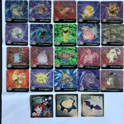 Pokemon 1999 ArtBox Lot Of 19 Action Flipz Series One Lenticular 3D CARDS LP - Image 2